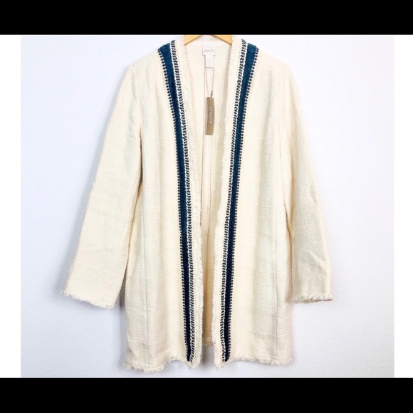 Chico's Jackets & Blazers - Chico’s NWT open front jacket just stunning Boho